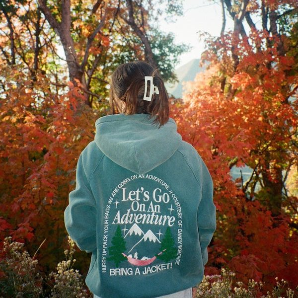 Dandy Let's Go On An Adventure Oversized Hoodie