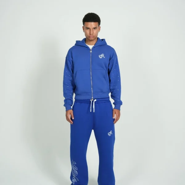 Levoleur Zipper Blue Tracksuit