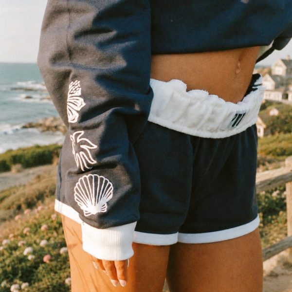 Pink Palm Puff Signature Short
