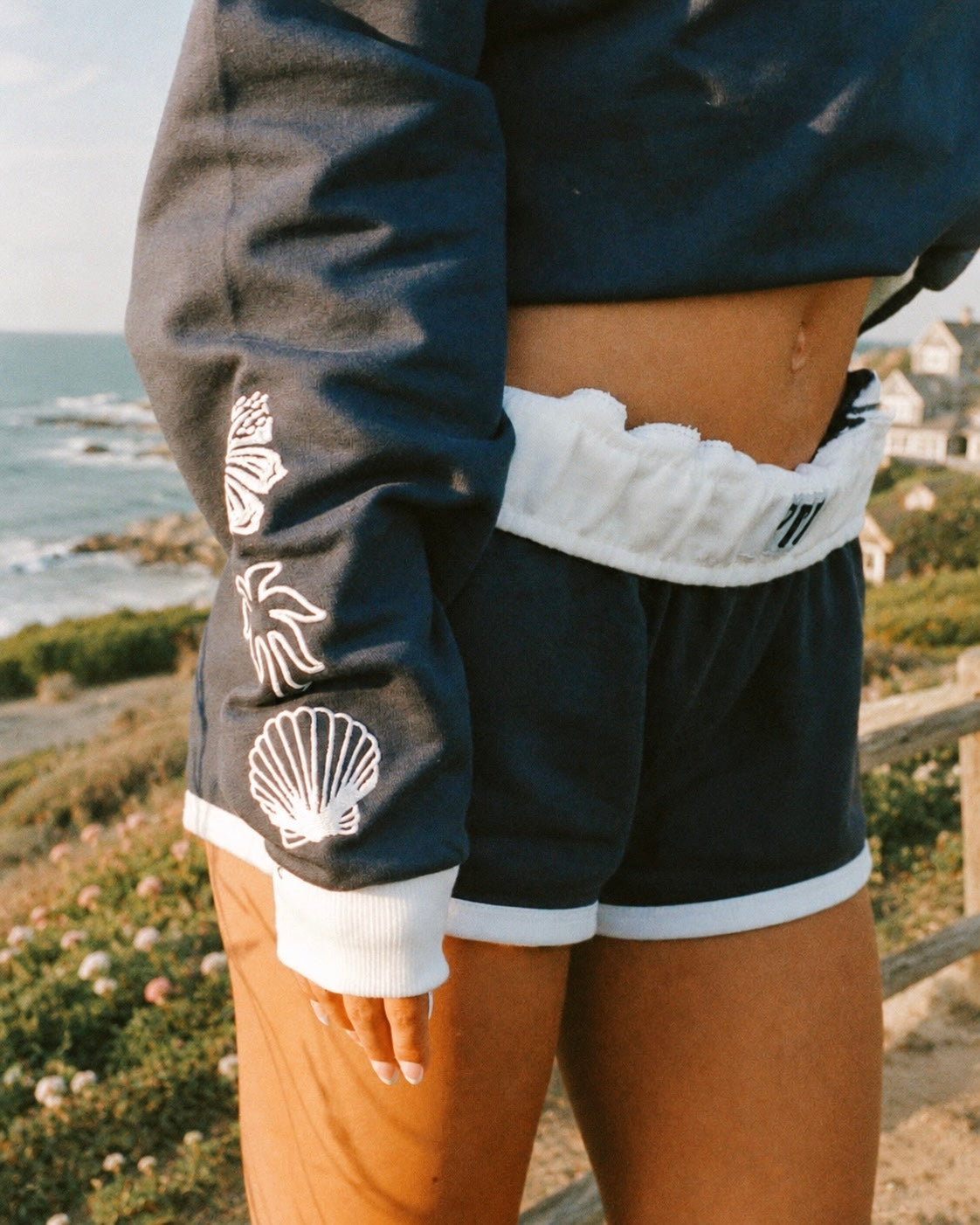 Pink Palm Puff Signature Short